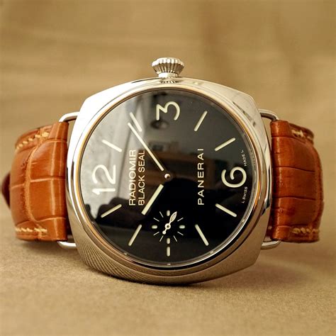 panerai pam183 black|panerai radiomir black seal pam.